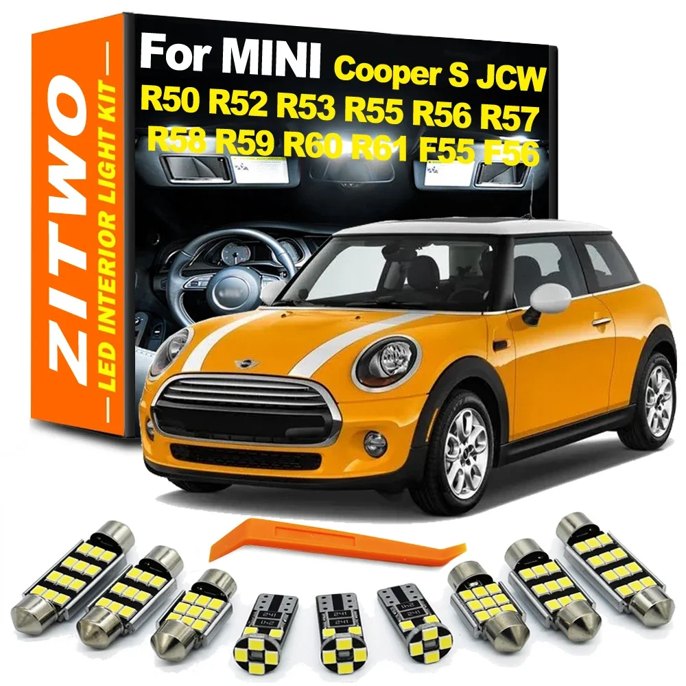 

LED Interior Light Kit For MINI Clubman Countryman Paceman Cooper S D JCW R50 R52 R53 R55 R56 R57 R58 R59 R60 R61 F55 F56