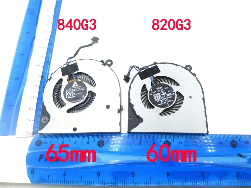 Fan for hp Elitebook  820G3 825 G3 720 G3 725 G3 820G4 725 G4 CPU Cooling fan NS65C00-14M15 821691-001 FGAT DFS150305060T