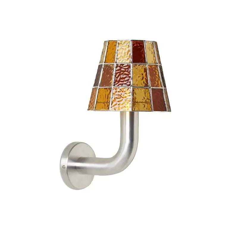 Vintage Rubik Cube Wall Light Retro American Style Bedroom Bedside Decor Lamp for Balcony Staircase Home Interior Lighting