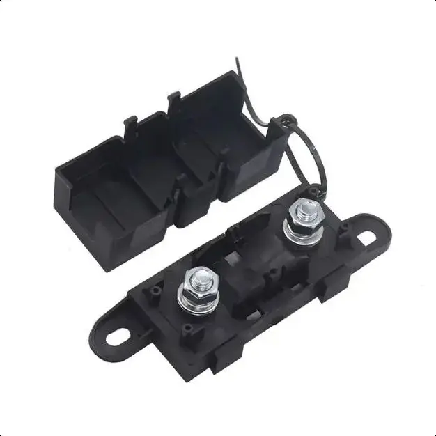 【1Set】Car Fork-Bolt Fuse Holder for RV/Electrocar Modified 40A60A80A100A125A150A175A200A