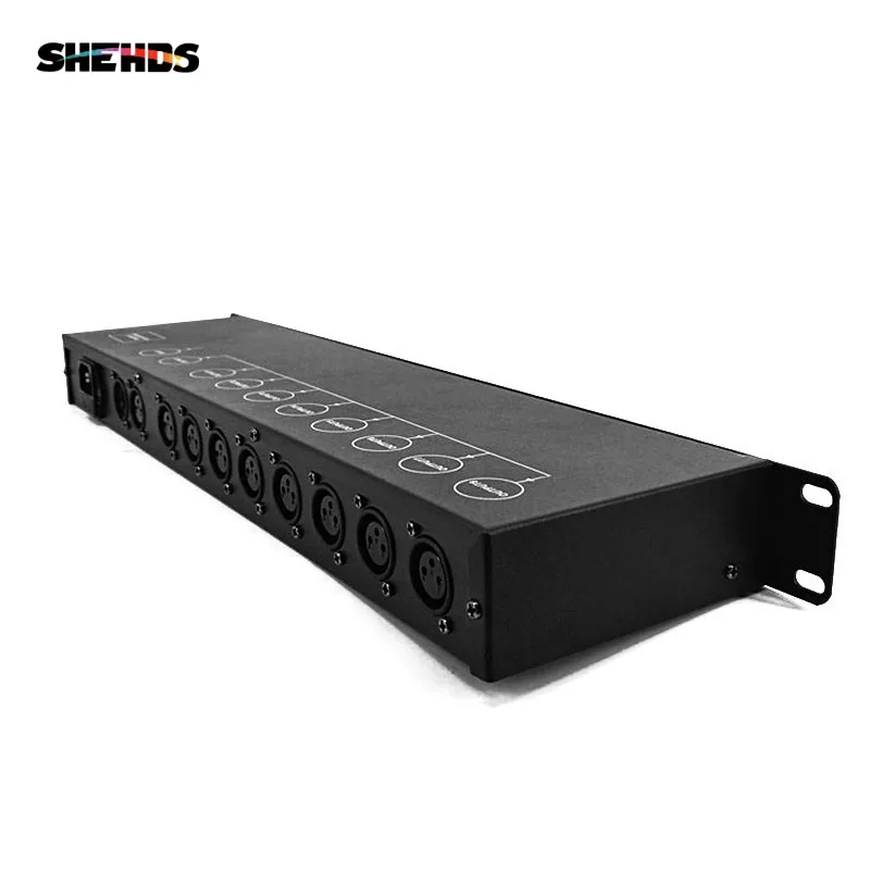 SHEHDS DMX512 8CH Signalverstärker Splitter 8-Wege DMX Distributor Bühnenlicht Controller Ausrüstung – Detail 4