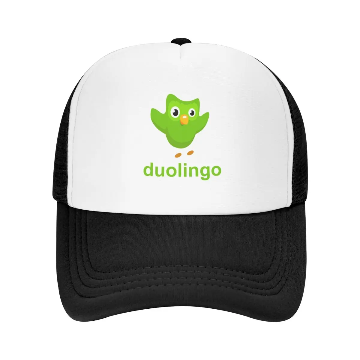 Кепка Duolingo Owl Duo, модные повседневные сетчатые бейсболки, регулируемая шляпа, летние бейсболки унисекс в стиле хип-хоп, полихромные