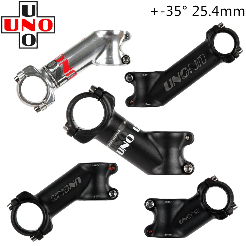 UNO Stem Bike Ultralight 35 Degree MTB Road Stem for Fork 28.6mm
