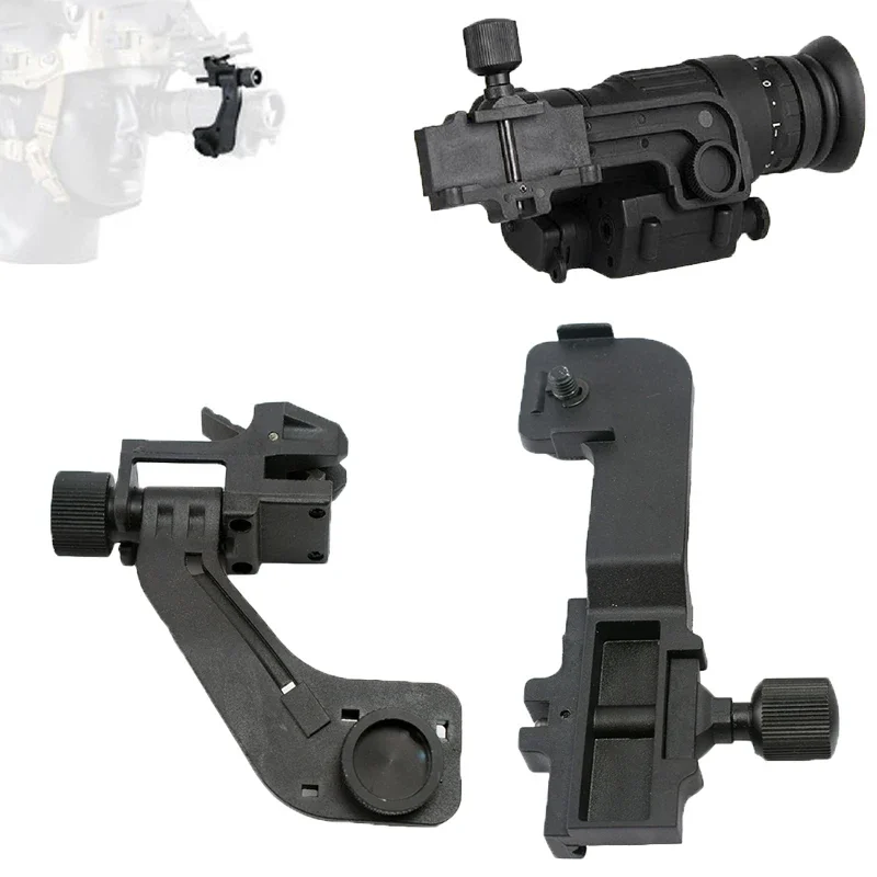 Adaptador brazo J visión nocturna polímero – Para casco PVS14 - imagen 3