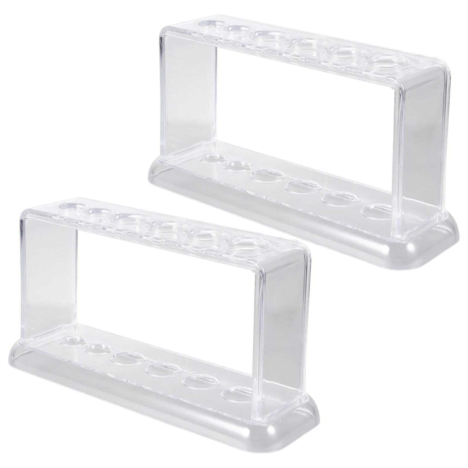 

2pcs Test School Laboratory Professional Storage Rack Test Tubes Educational Equipment Holder For Tube Organizer Rack For Tube
