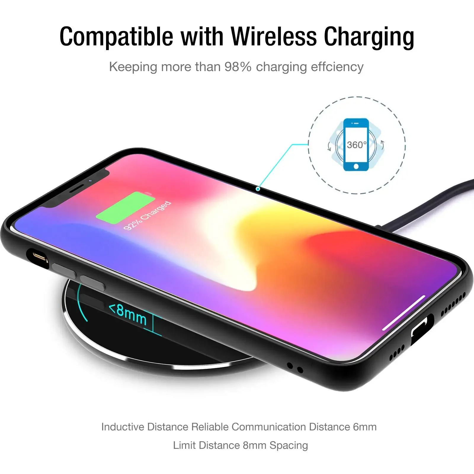 Oem Wholesale 30mm Long Distance 10w Fast Charging Invisible Under Desk Wireless Charger Professional Wireless Ultrathin Pad