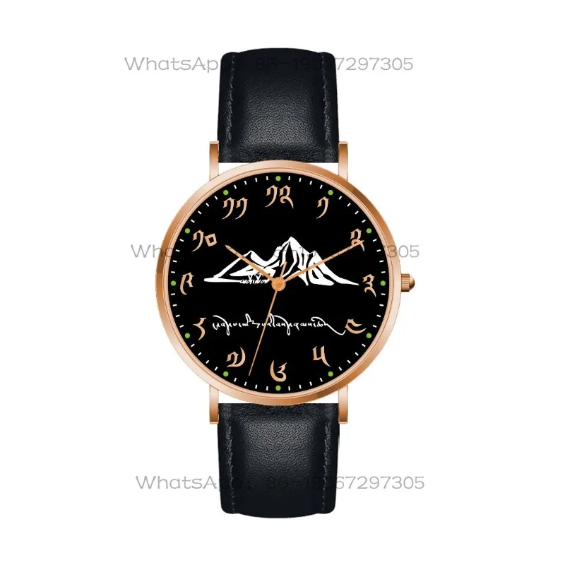 

24-Hour Shipping Tibetan Culture Trend National Style Personalized Business Waterproof Quartz Watch Student Men and Women