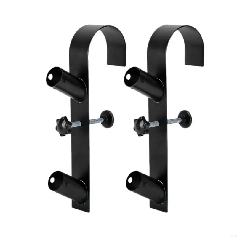 Flexible Pool Hangers Set Of 2 Strong Metallic Suspension clamps For Swimming Pool Accessories And Maintenance Equipment A2UB