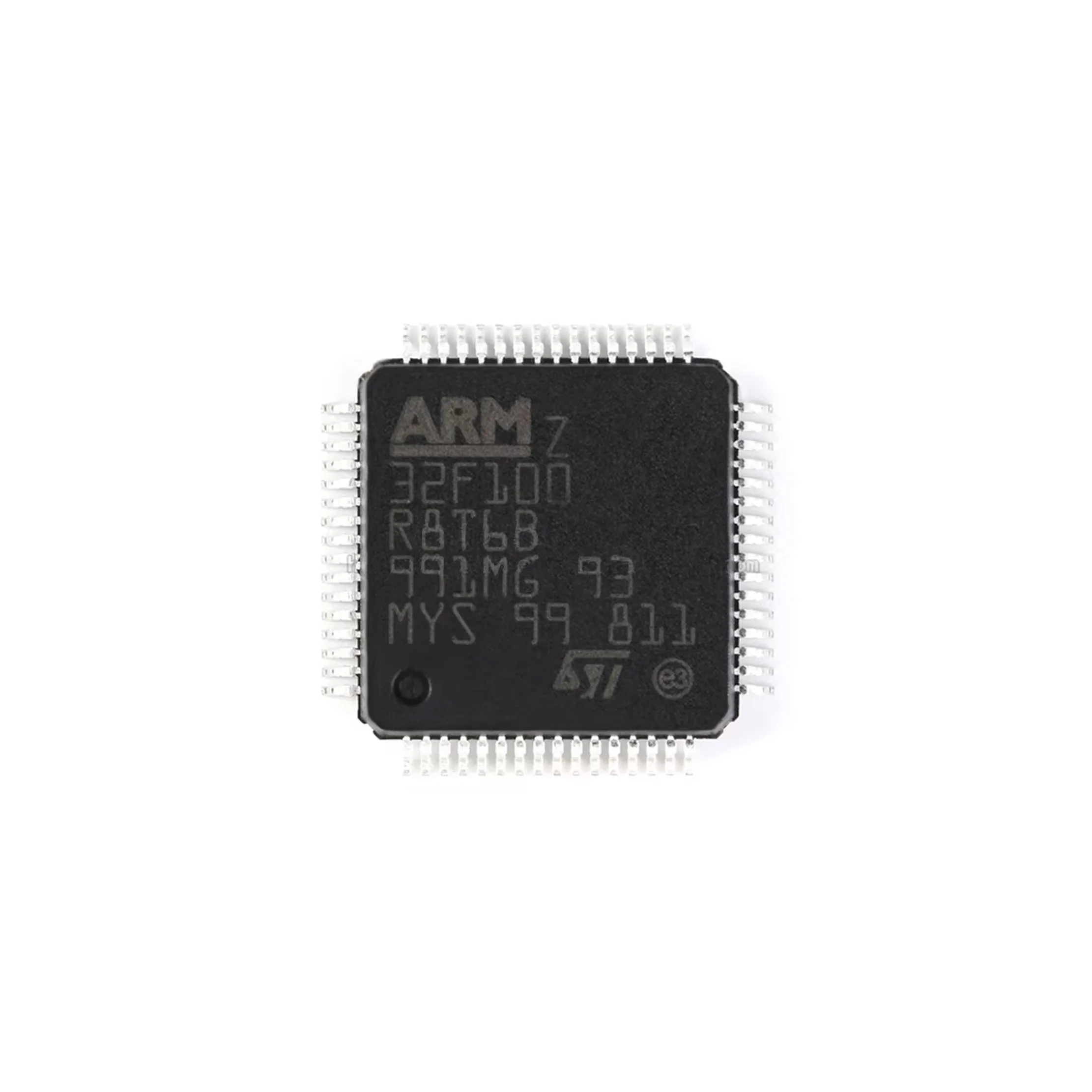 2/5pcs Genuine STM32F100R8T6B LQFP-64 ARM Cortex-M3 32-bit Microcontroller MC