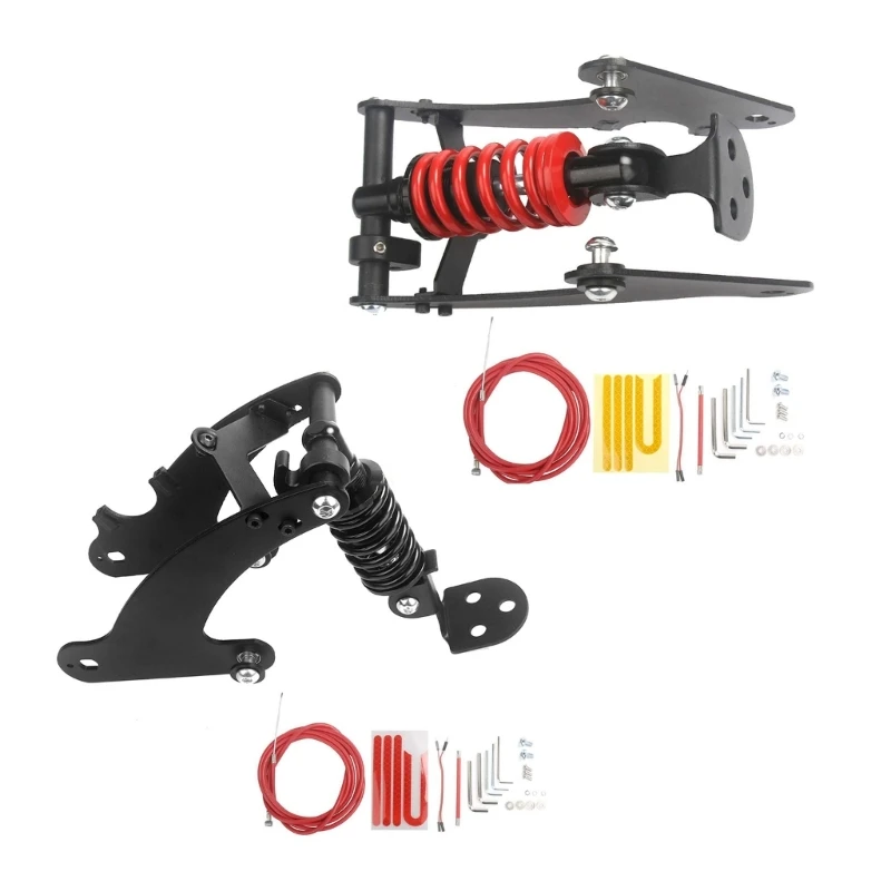 

Upgraded Scooter Shock Absorbers Enhanced Taillight Electric Scooter Spring Shock for Improved Stability