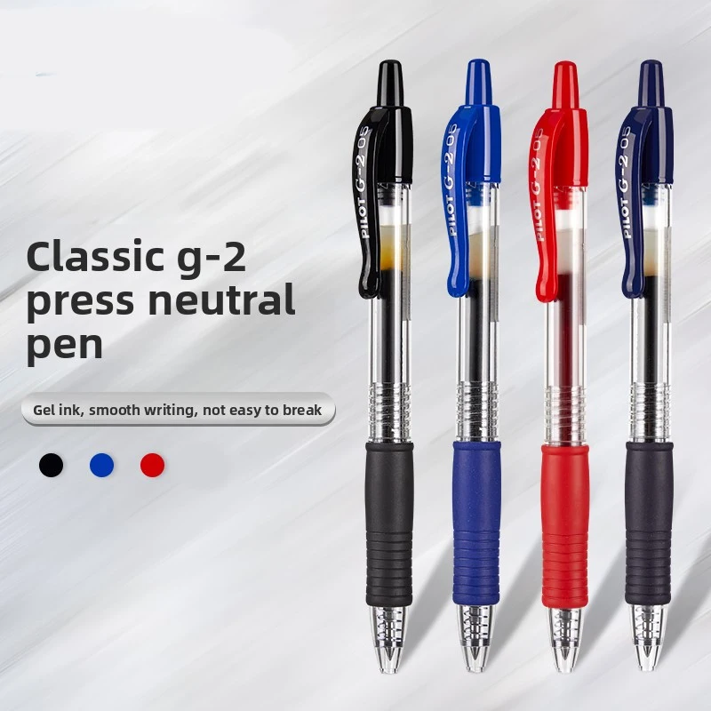

Pilot BL-G2-5/7 Large-capacity Gel Pen for Student Practice Exams with 0.38/0.5/0.7mm Retractable Pen Bullet Tip Ball Pen School