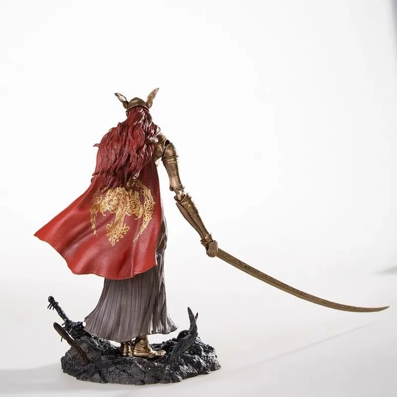 ELDEN RING Malenia Blade of Miquella Anime Figure Valkyrie Figurine 24cm PVC Statue Model Collection Desk Decora Kid Toy Gifts image 6