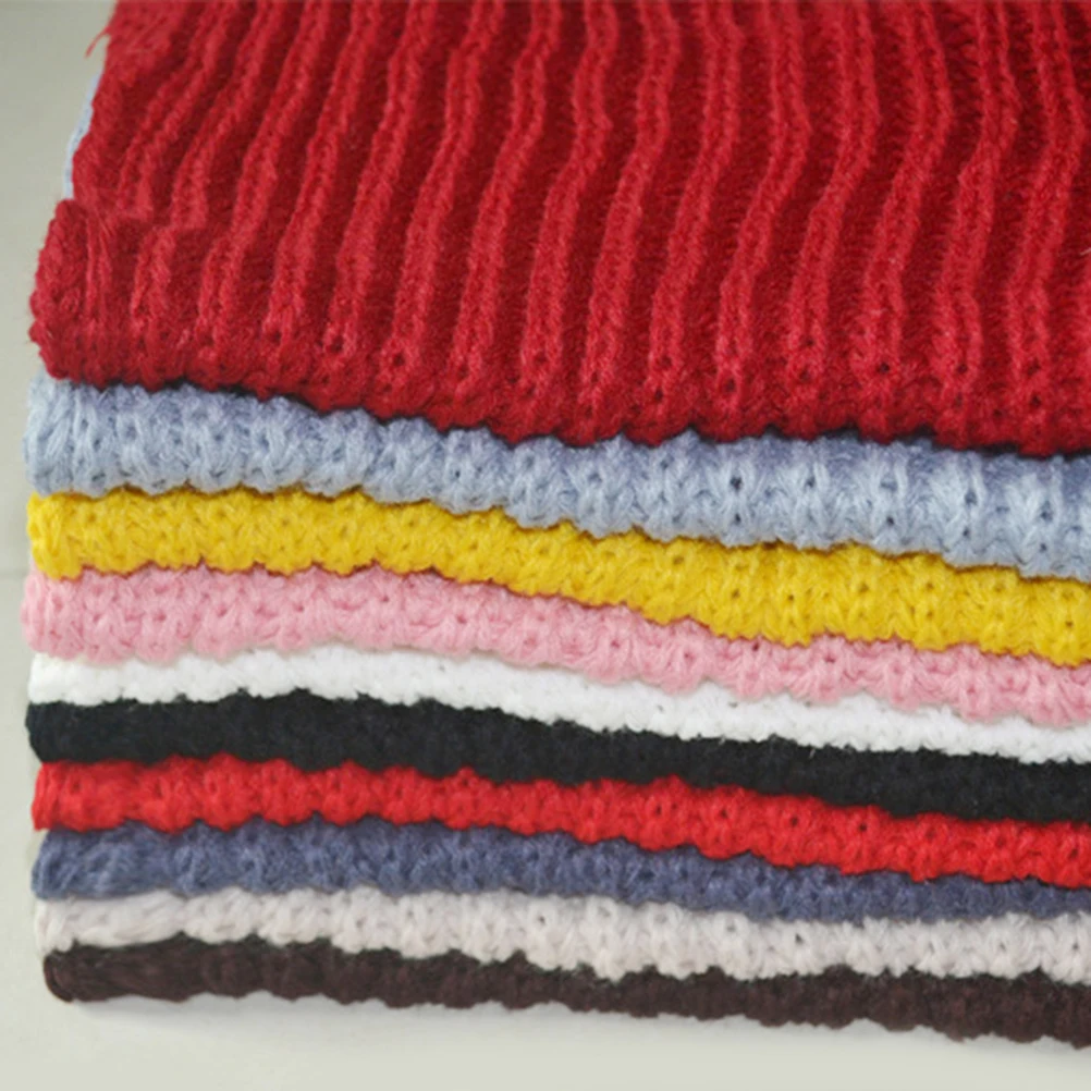 

Winter Men Thick Women Neck Warm Knitted Winter Neck Scarf Scarf Circular Collar Wrap Woolen Loop Stylish Gift