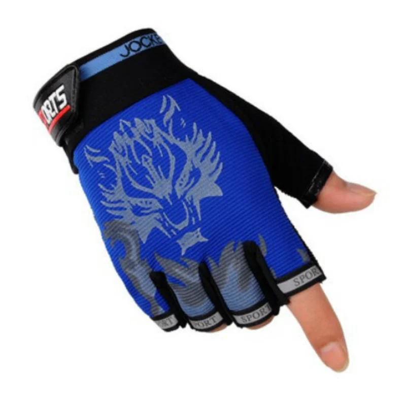 Half Finger Weight Lifting Gloves Adjustable Summer Breathable Running Riding Fitness Cycling Gloves for Men Women