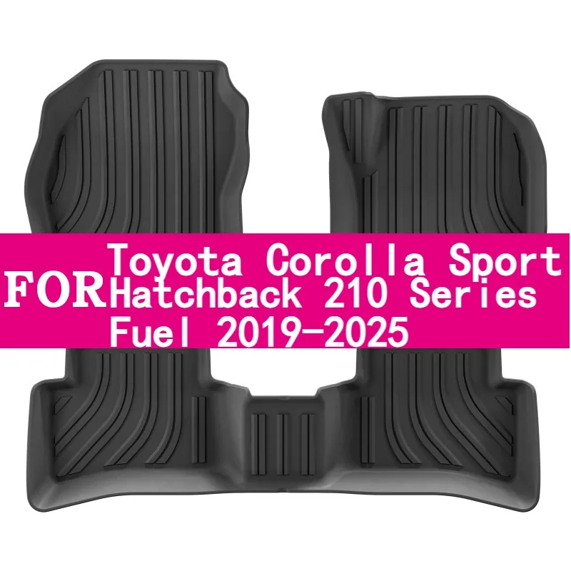 Для RHD Toyota Corolla Sport/Hatchback 210 Series Fuel 2019-2025 автомобильные коврики TPE 3D защита всепогодные аксессуары