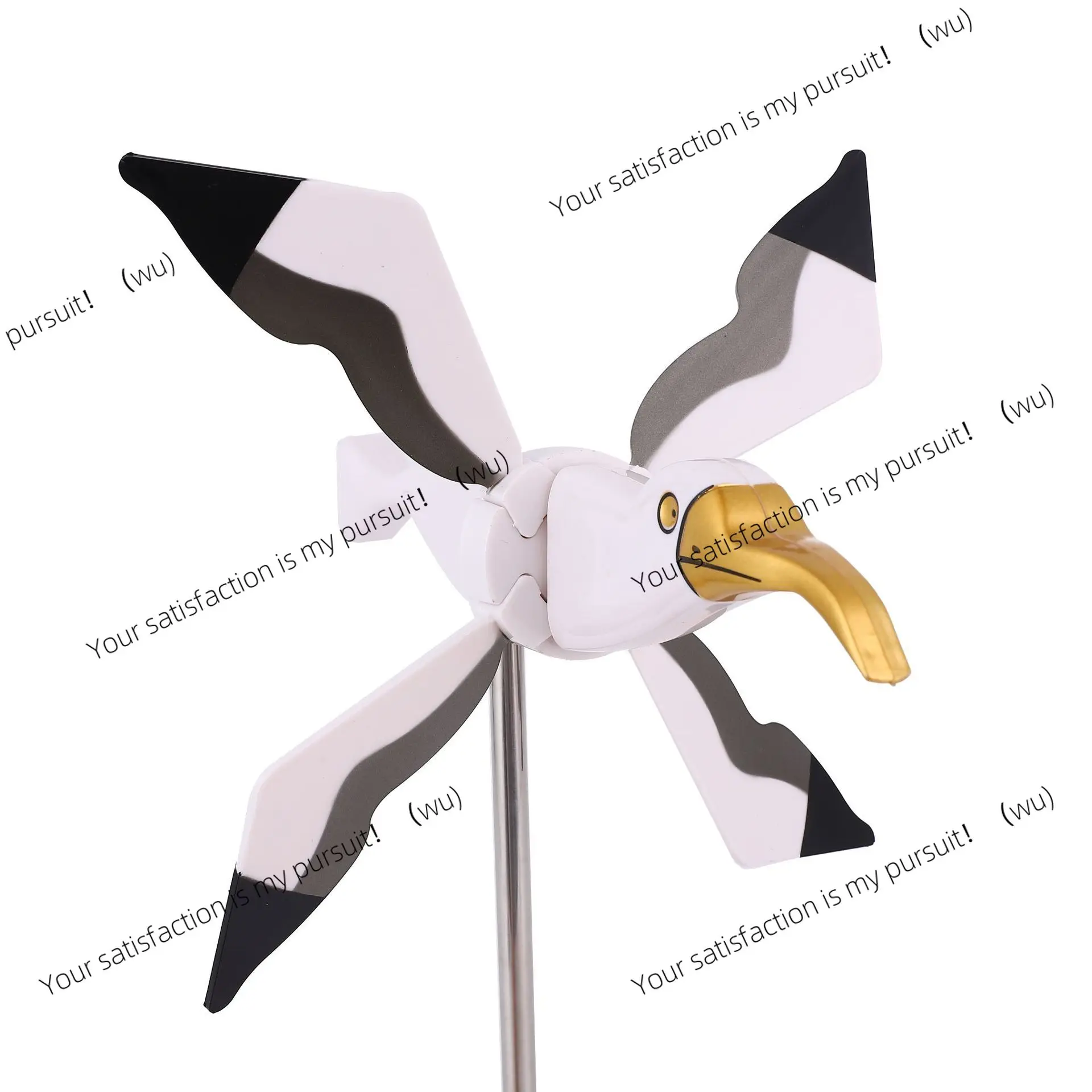 Seagull Windmill Garden Gardening Garden Outdoor Lawn Plastic Ornament Modeling Insert Garden Ornament
