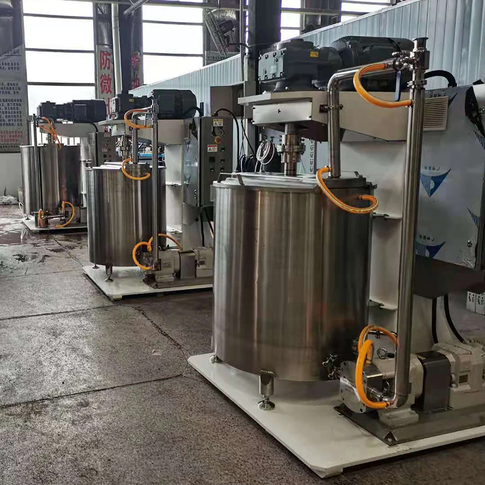 LST 50L 300L 500L 1000L Vertical Chocolate Ball Mill System Chocolate Grinding Machine