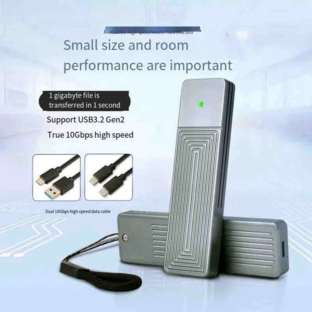 

Эффективный твердотельный накопитель M.2 Type-C Интерфейс USB 3.2 10 Гбит/с с двумя проводами
