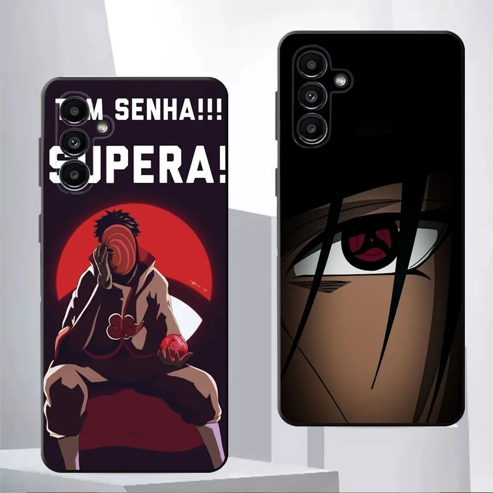 U-Uchiha O_Obito   Phone Case For Samsung Galaxy A13,21s,22,31,32,52,53,71,80,91 Black Soft Cover