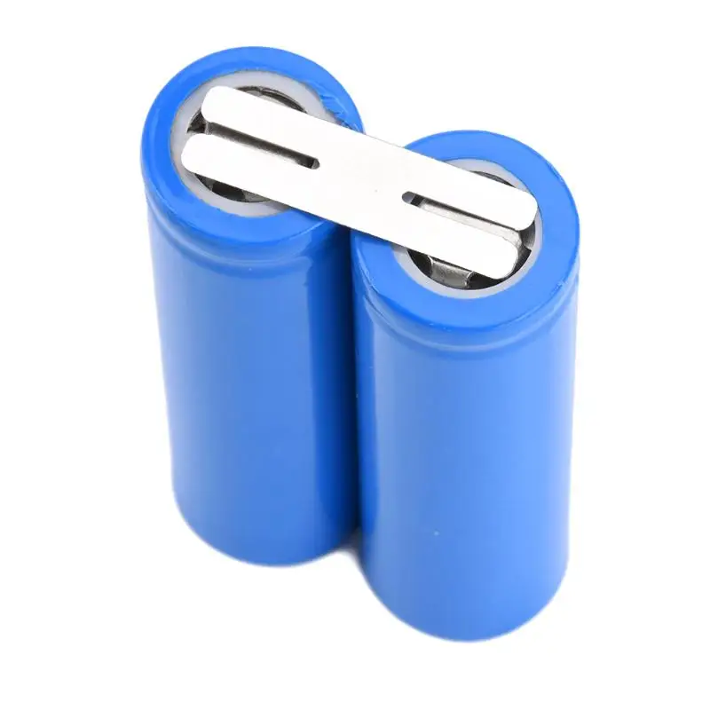 

Pack of 100 Nickel Connection Plates for 18650 Lithium Battery Spot Welder