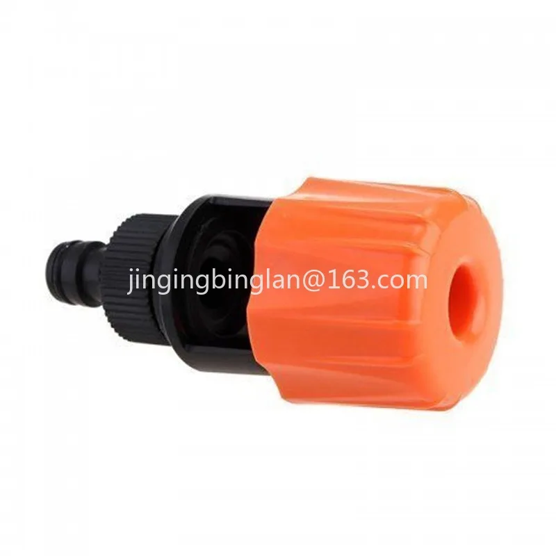 Universal Faucet to Garden Hose Connector Connector Mixer Kitchen Faucet Adapter Orange