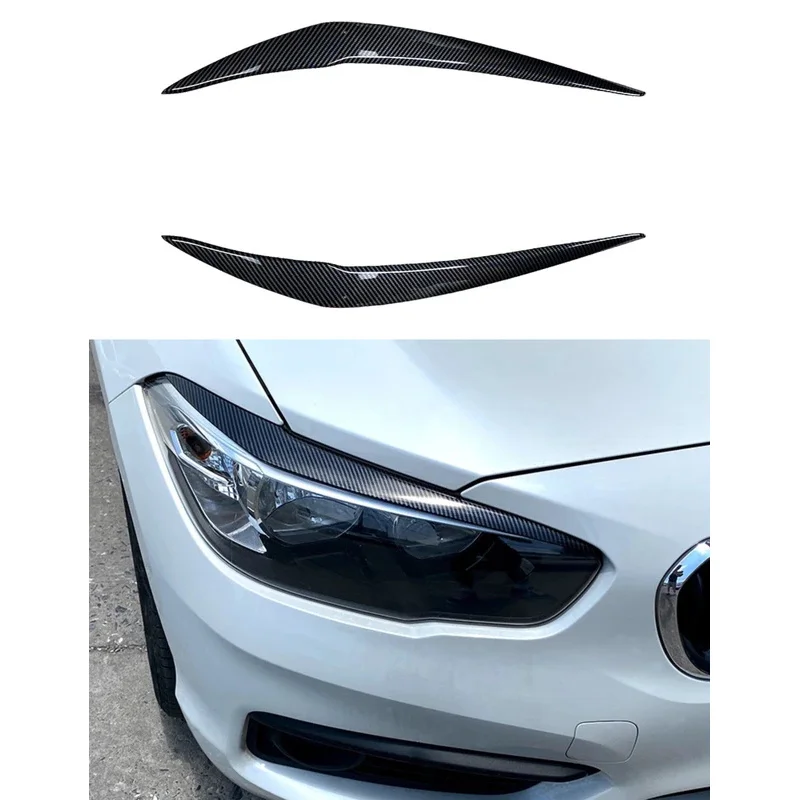 

Car Evil Eye Headlight Eyebrows Eyelids Fit for BMW 1 Series F20 F21 Facelift 2015-2019 Bodykits Tuning Apron Accessories