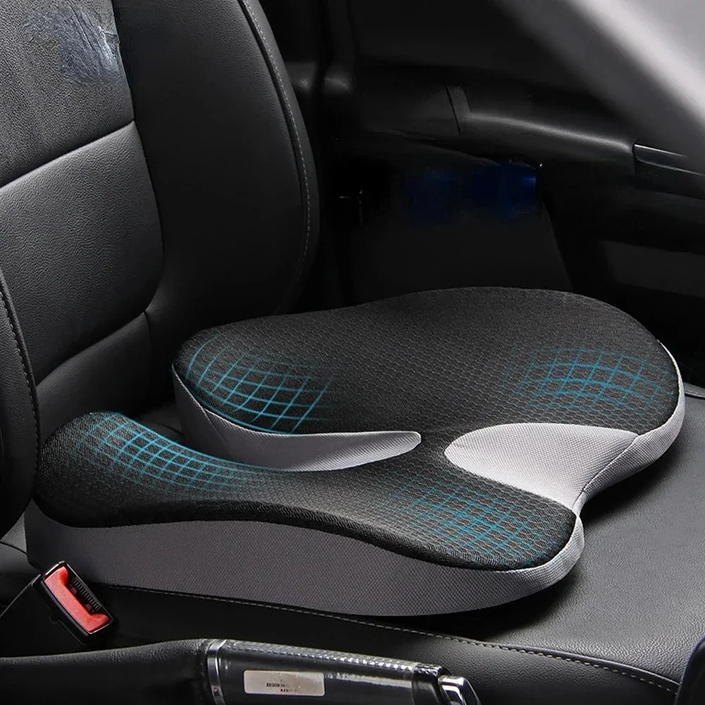 Cushion Non Slip Orthopedic Memory Foam Prostate Cushion for Tailbone Sciaticaback Pain Relief Comfort Chair Car Seat