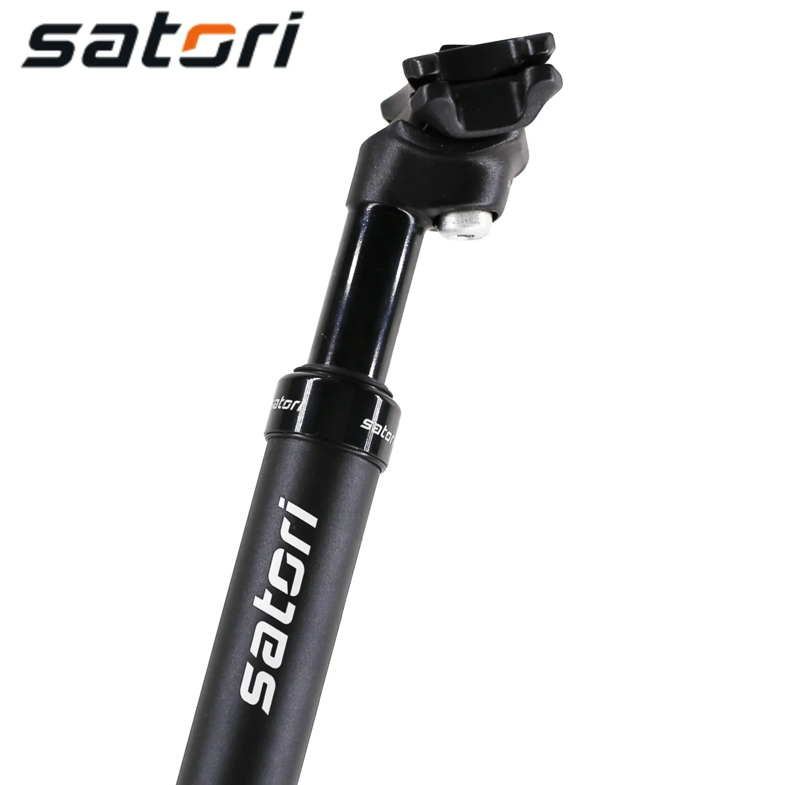 Satori Suspension Seatpost Shock Absorb for MTB Bicycle 27.2/28.6/30.1/30.4/30.9/31.6mm X355MM Bike Seat Post Setback Zoom solo