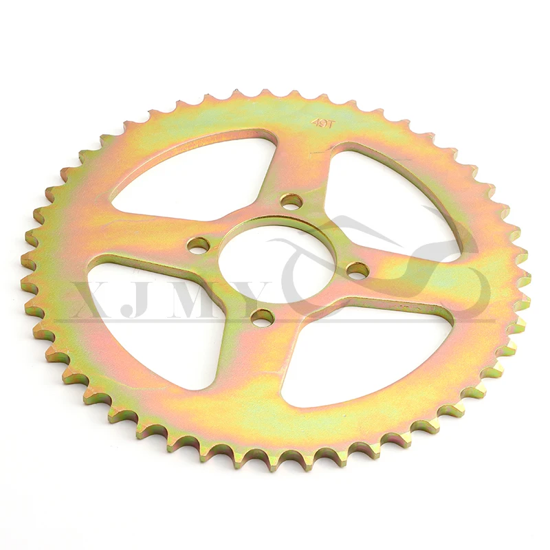 1 pc 530 chain 49T rear sprocket is applicable to ATV four pit off-road vehicle off-road vehicle kart motorcycle motor