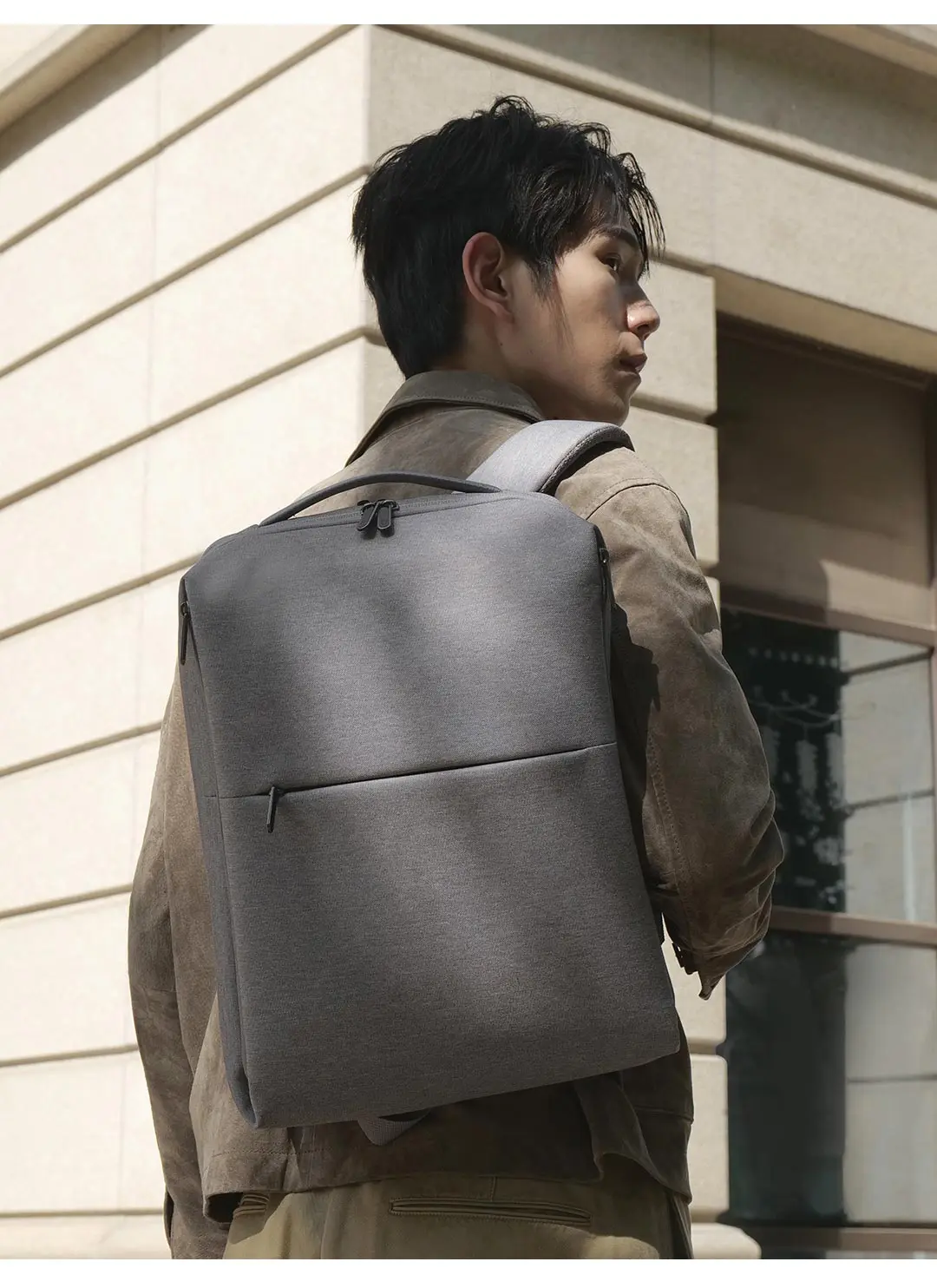Xiaomi Mijia Minimalist Business Backpack, 16 Inch Laptop Backpack with Independent Computer Compartment, Commute Travel Daypack view 4