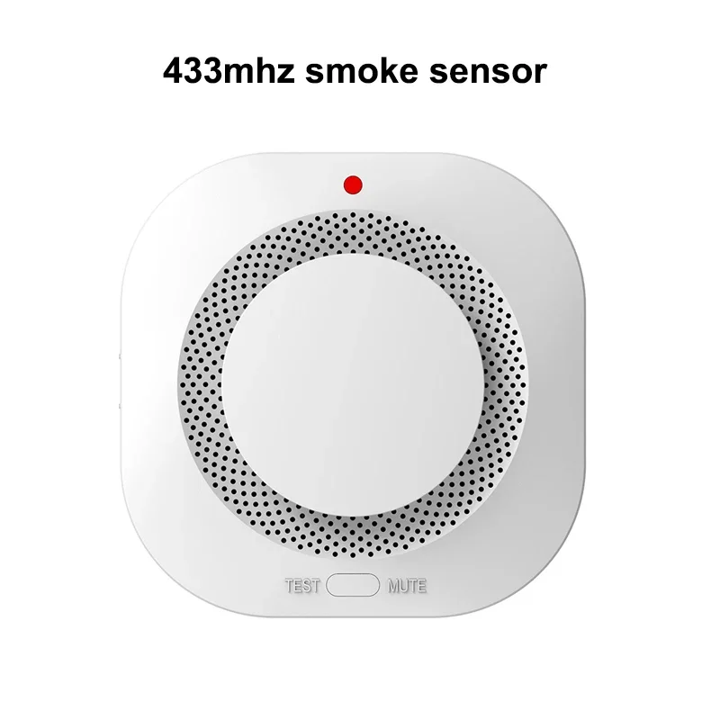 Imagem -06 - sem Fio Smart Home Security Protection Alarm System Assaltante Motion Detector Fire Smoke Detector 4g Wi-fi Host 433mhz Acessório