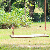 2pcs Adjustable Nylon Swing Rope For Tree Hammock Chair Heavy Duty Hanging Replacement Outdoor Porch Extension Strap With Lock