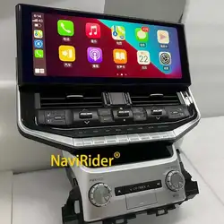 Car Radio For Toyota Land Cruiser 200 LC200 2008-2022 16.2 inch Android QLED Touch Screen Multimedia Player Navigation Stereo 4G