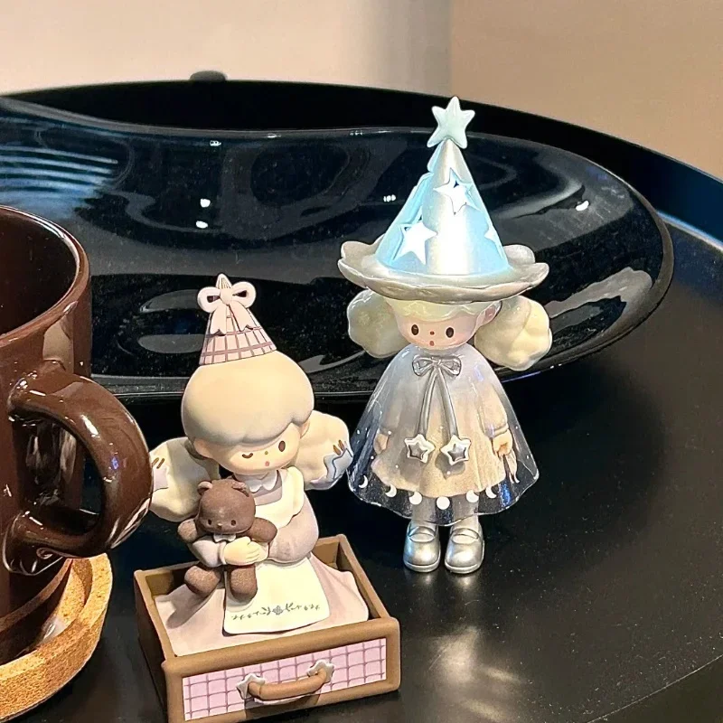 

Molinta Chasing Light Series Popcorn Sister 12th Gen Trendy Blind Box Toy Kawaii Play Decoration Gift