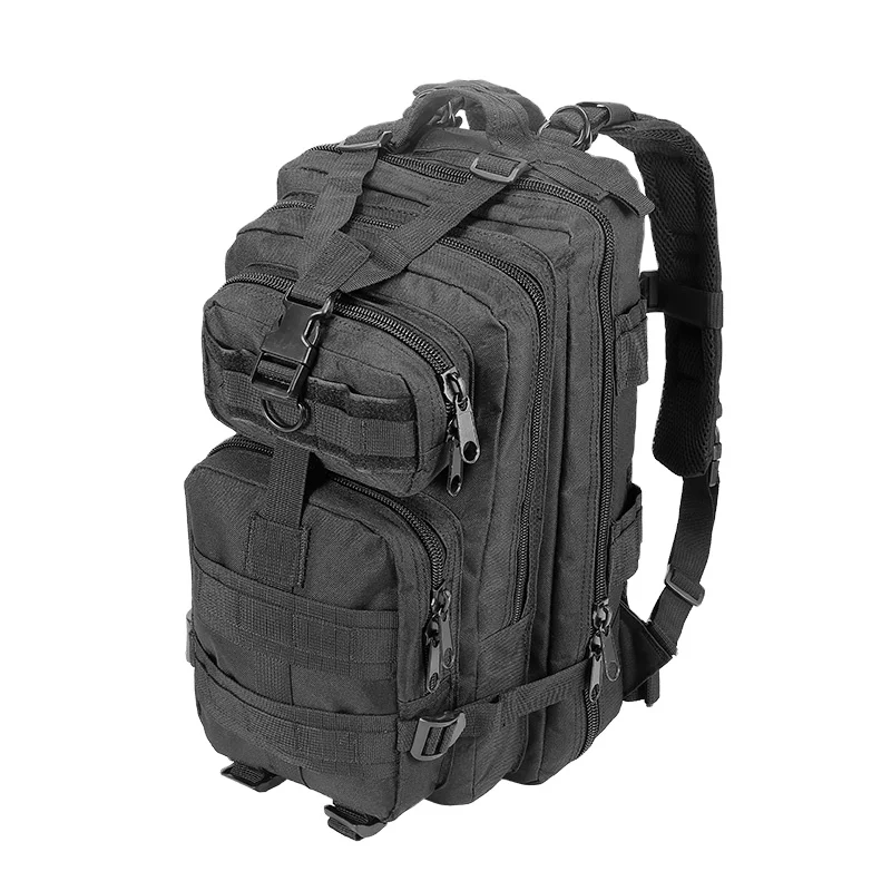 Mochila Táctica de Caza 45L, Mochila de Senderismo y Trekking, Mochila de Entrenamiento, Mochila Táctica de Camuflaje, Mochila de Viaje Negra