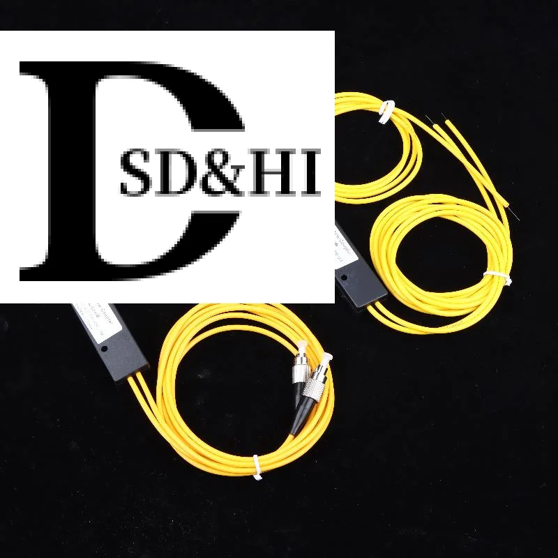 1x2 Fiber Optic Splitter SC FC Fiber Optic Pigtail Splitter FTTH Tapered 1 To 2 Splitter Computer Cable Cord Slee