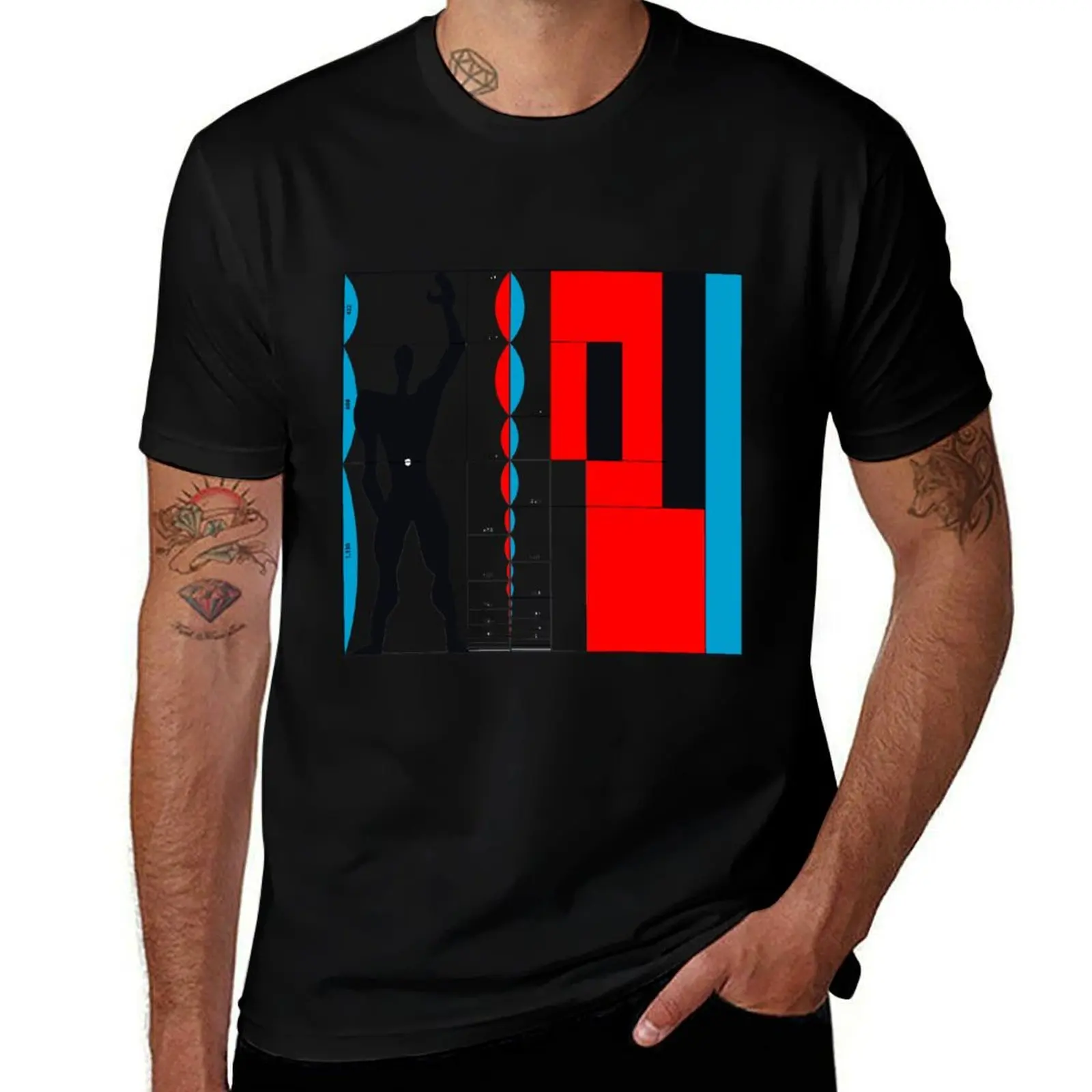 The Modulor - Le Corbusier T-Shirt Casual Everyday Wear T-Shirt