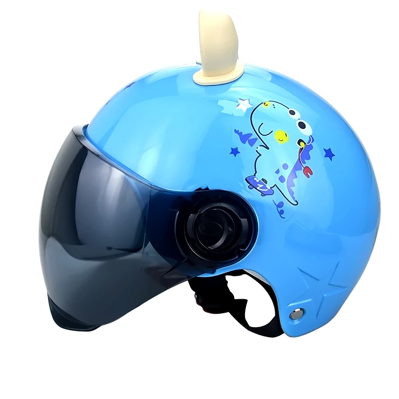 

Cartoon children's helmet Animal Ears Cute Helmet helmet electric bike motorcycle tricycle Electric tricycle helmet