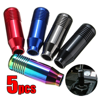 Universal Car Aluminum Manual Gear Shift Knob Stick Manual Transmission Gearstick Lever Shifter Knob Car Interior Accessories