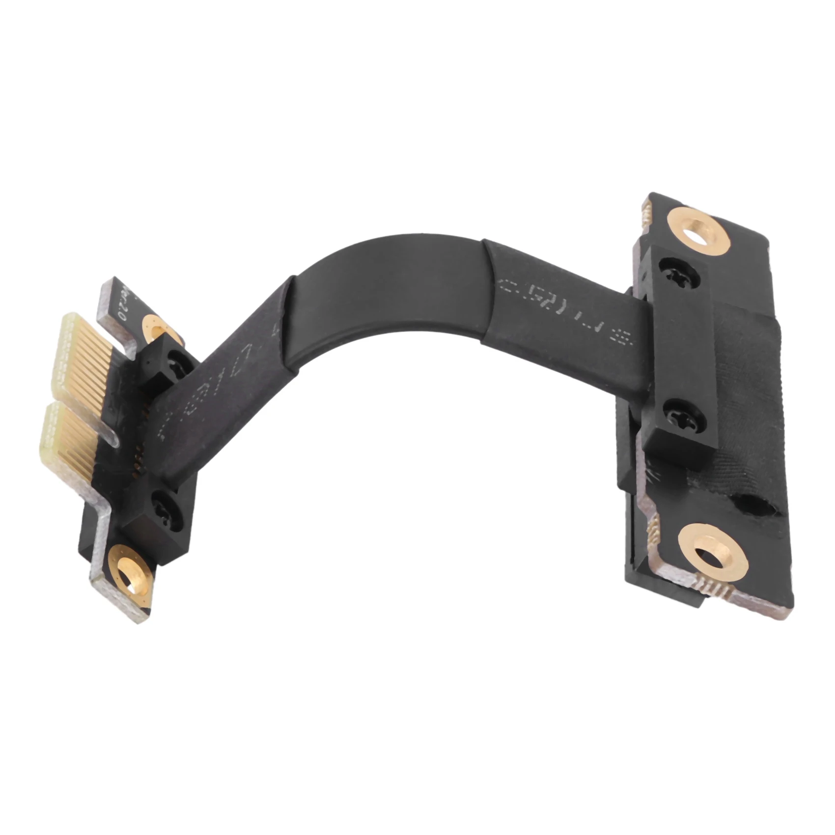 

2X PCIE X1 Riser Cable, двойной 90 градусов, прямоугольный удлинительный кабель Pcie 3.0 X1 к X1, 8 Гбит/с, PCI Express 1X Riser Card, 5 см