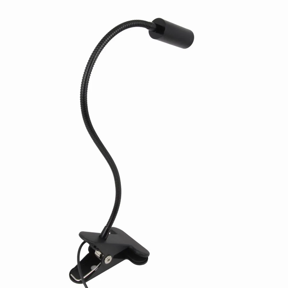 

3W LED Reading Light with Flexible Gooseneck Clip Lamp for Desk Shelf Bed Headboard Workshop Table Bedside USB Powered Eye