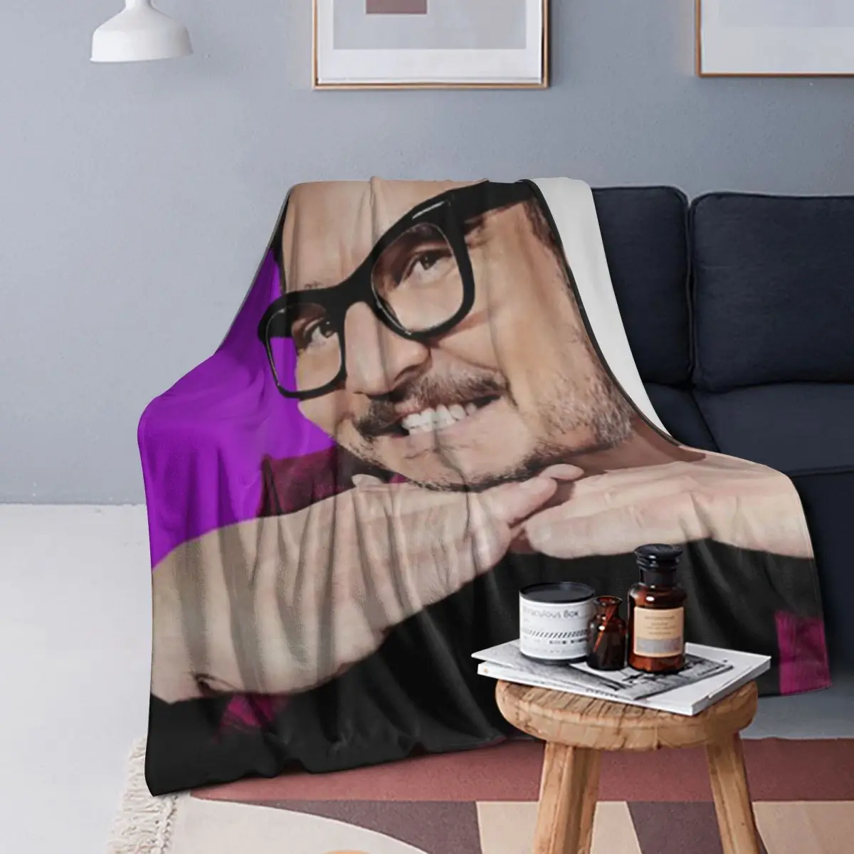 

Одеяло Хосе Педро Balmaceda Pascal, мягкое теплое фланелевое одеяло, покрывало для кровати, гостиной, пикника, путешествия, домашний диван