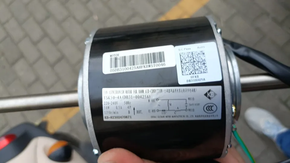 Suitable for model DB31-00425A YSK50-4A central air conditioning motor