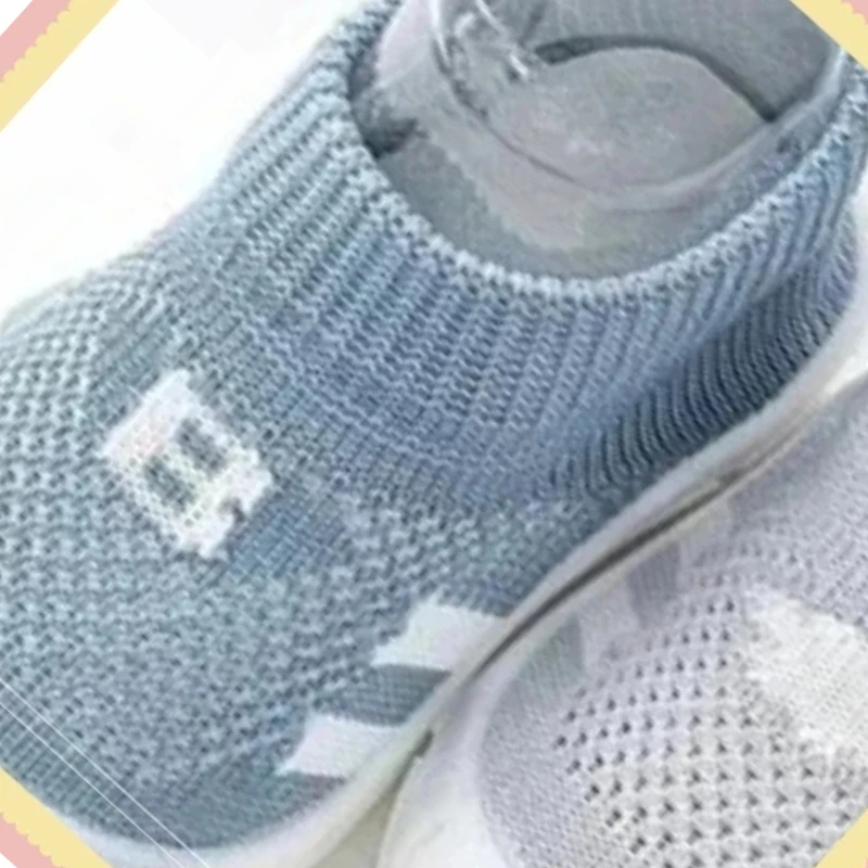 

Классический стиль, новая модная детская сетчатая обувь на мягкой подошве для малышей, сандалии с дышащей сеткой, детская вязаная повседневная обувь