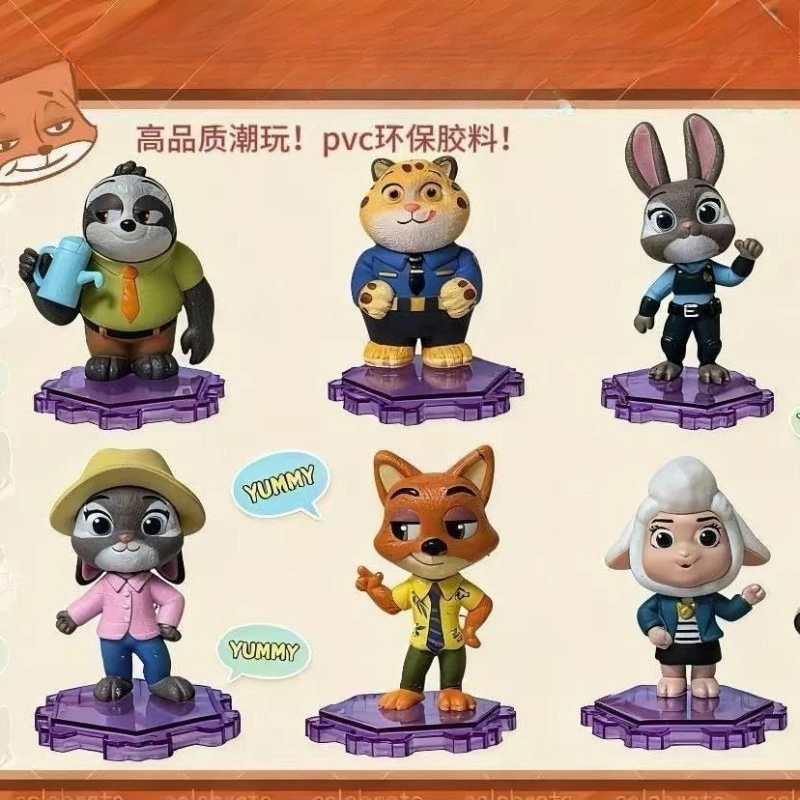 

Плюшевая фигурка из мультфильма Disney Zootopia 2, милая, креативная, персонализированная, для студентов, игрушка-кукла, украшение для рабочего стола, подарок, оптом