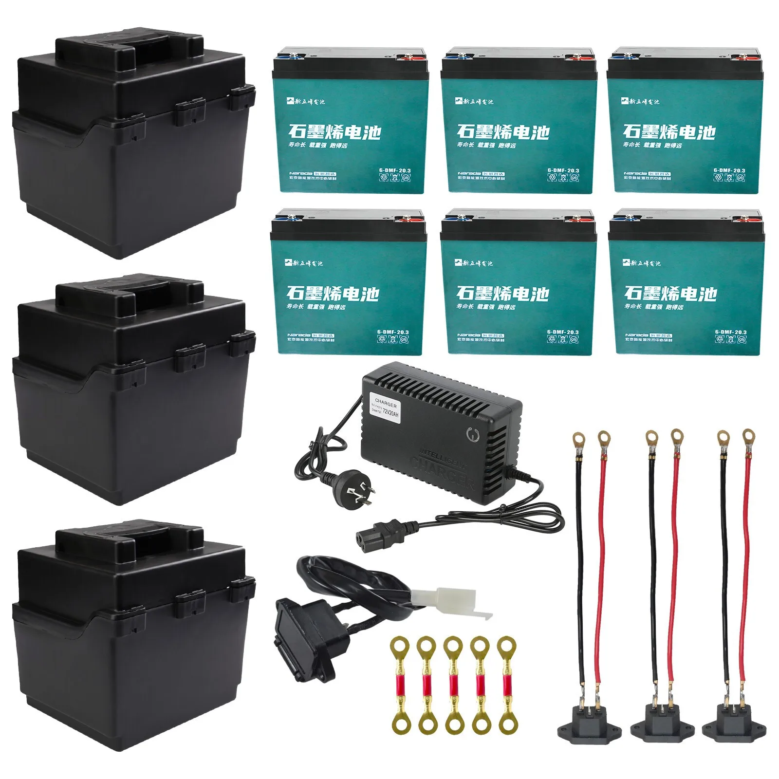 6X 12V 20Ah 6-DZM-2…