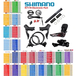 Shimano 105 Series Di2 Groupset R7170 Without Crankset/Electronic Part 2x12s For Road Bike No Crankarm No Chainring Original