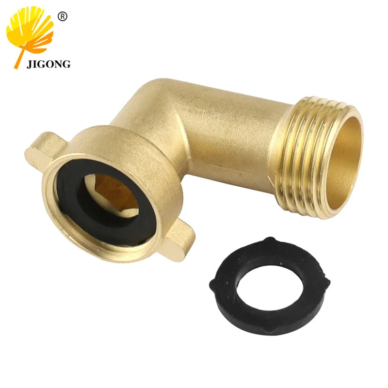 

Garden water pipe elbow connector, brass corner movable interface, garden hose 90 degree corner connector