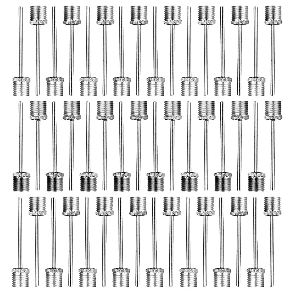 

200 Pcs Basketball Needle for Inflating Football Needles Balls Metal Pump Inflation Sports