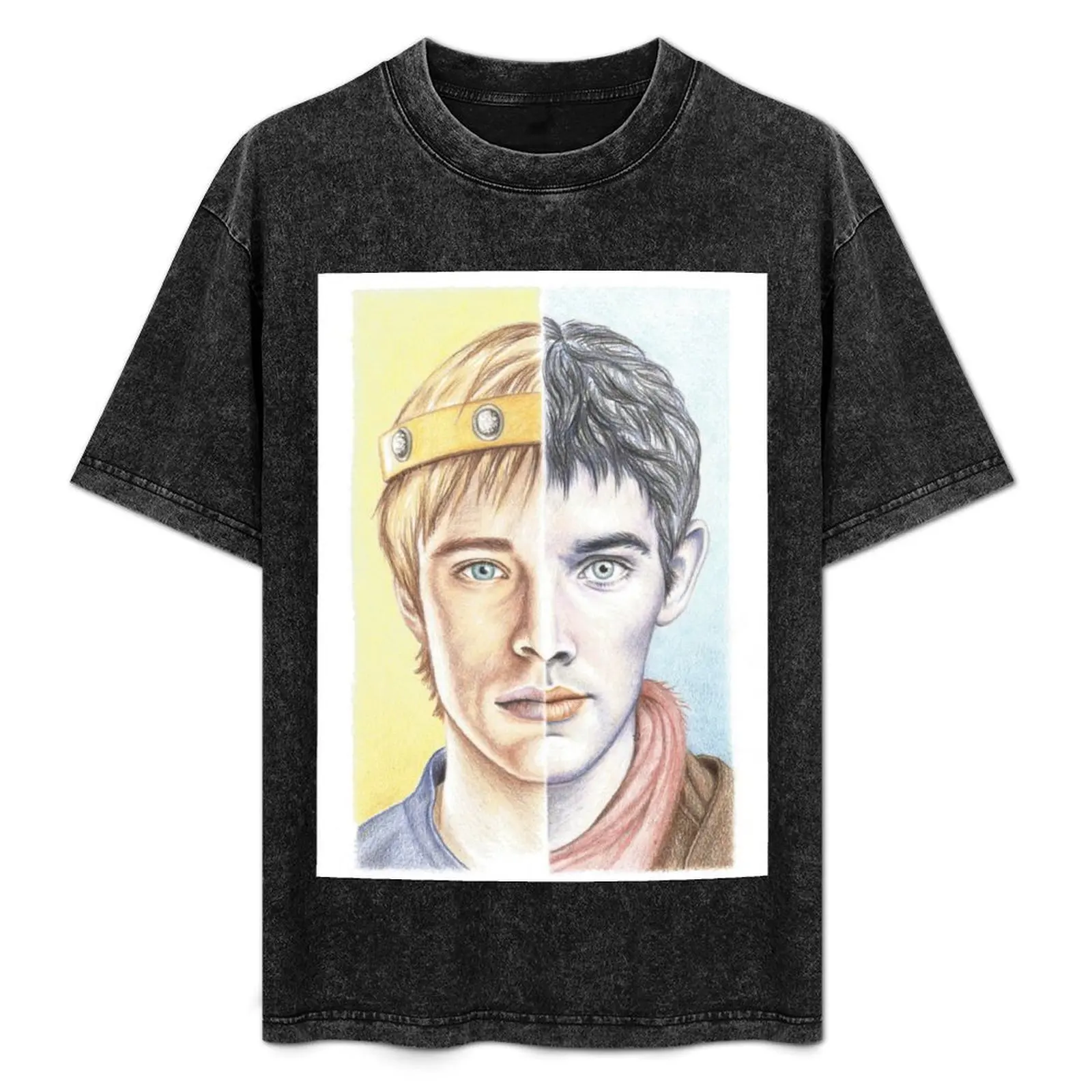

Two sides of the same coin T-Shirt Large Size Soft Cotton T-Shirt
